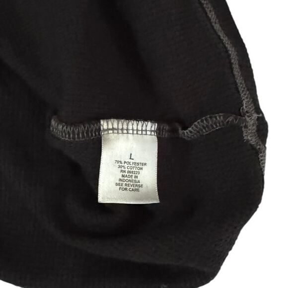 Magellan Boys Large Thermal Tee Black Gray Sleeves Classic Fit Adventure Ready - Picture 3 of 6